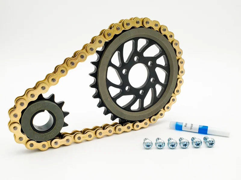 Warp 9 Chain Drive Conversion — Sur-Ron Light Bee X