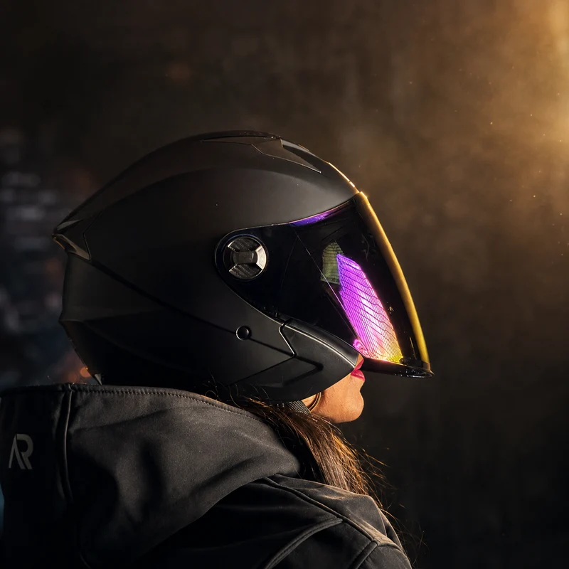 Motorcycle half Helmets Dual Lens Scooter Moto Helmet Casco village Riding