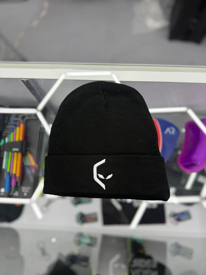 Alien Rides Cuffed Beanie