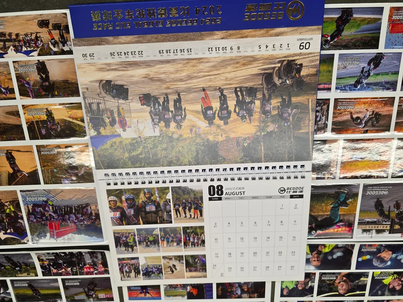 Begode Global Race Calendar and Sticker Photos