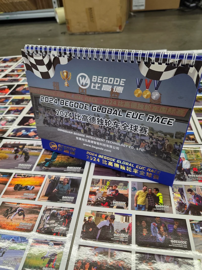 Begode Global Race Calendar and Sticker Photos