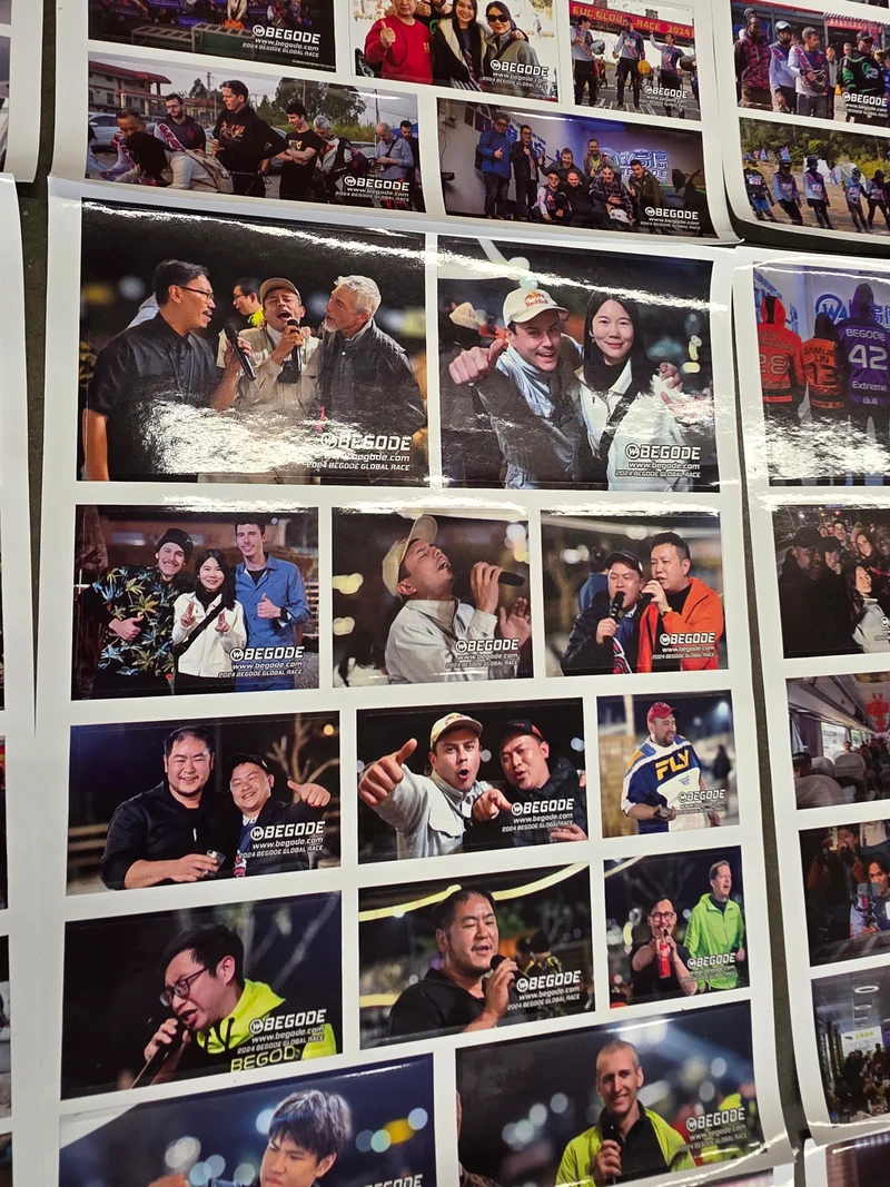 Begode Global Race Calendar and Sticker Photos