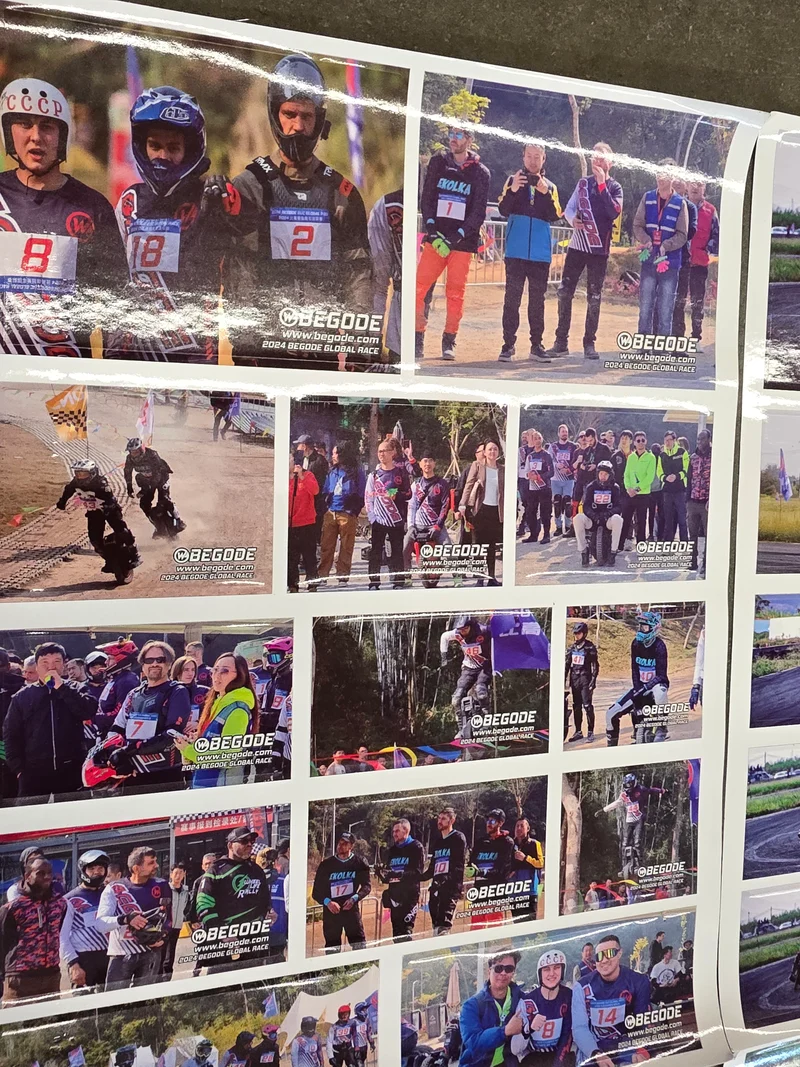 Begode Global Race Calendar and Sticker Photos