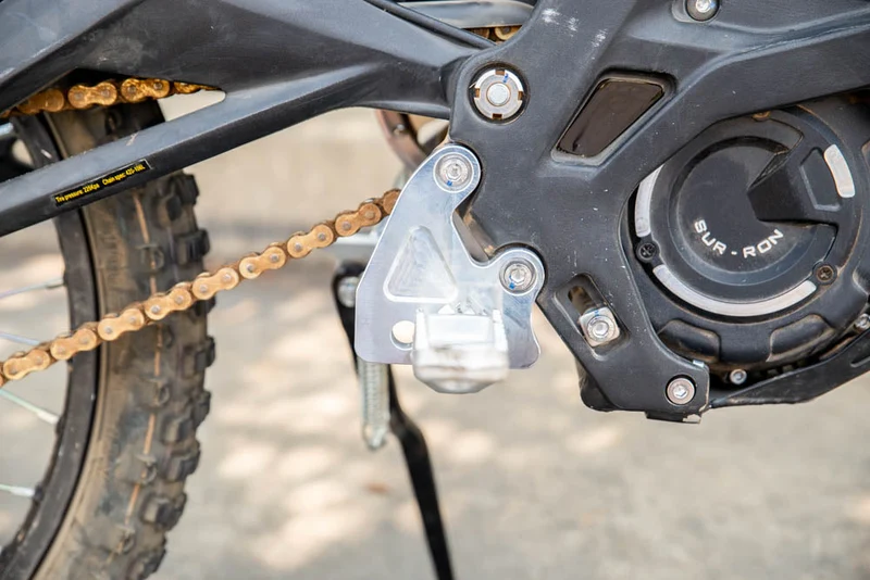 Billet Peg Brackets Kit With Kickstand Compatible with Surron