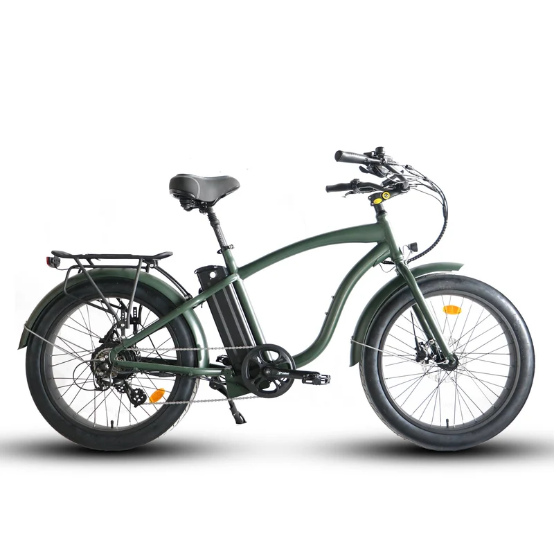 Coastal Cruisers Step Over 24x3 - 52v Beach Cruiser Electric Bike