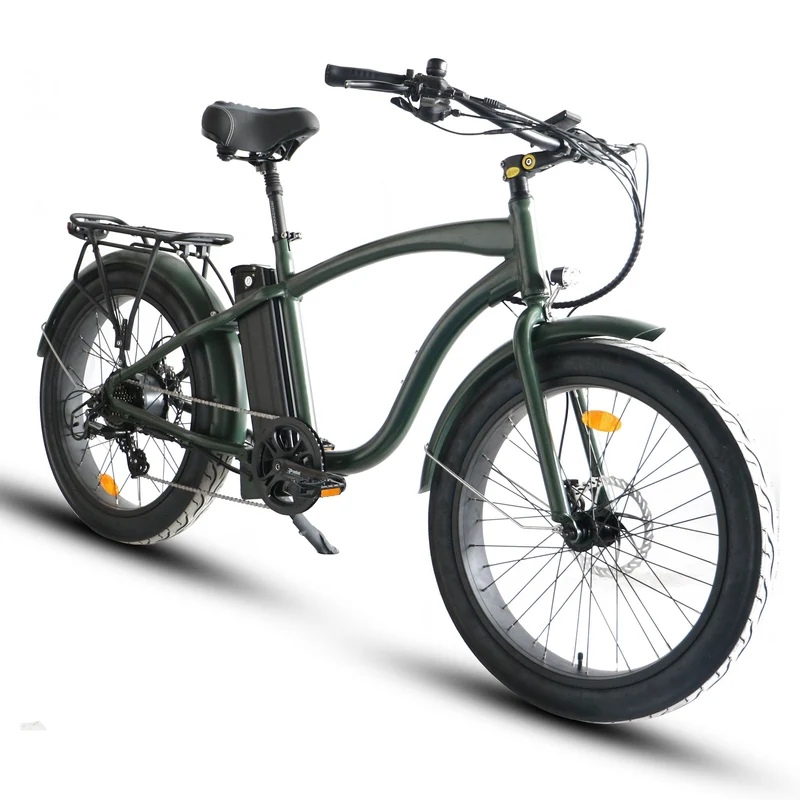 Coastal Cruisers Step Over 24x3 - 52v Beach Cruiser Electric Bike