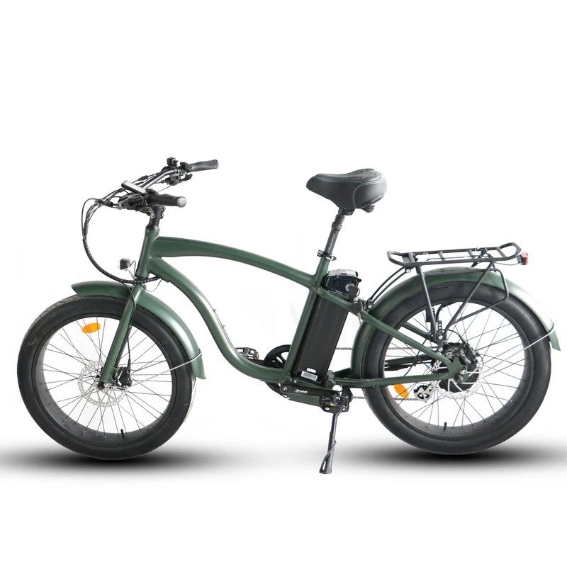 Coastal Cruisers Step Over 24x3 - 52v Beach Cruiser Electric Bike