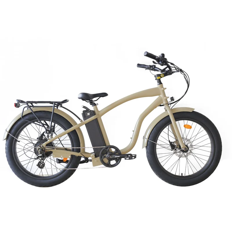 Coastal Cruisers Step Over 24x3 - 52v Beach Cruiser Electric Bike