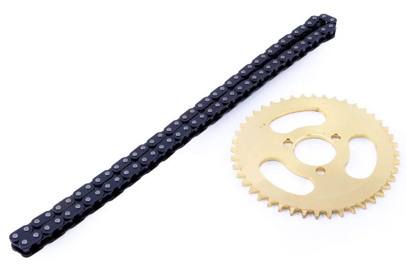 Tuning Set 44er Zahnrad & Kette Typ T8F für höhere Endgeschwindigkeit