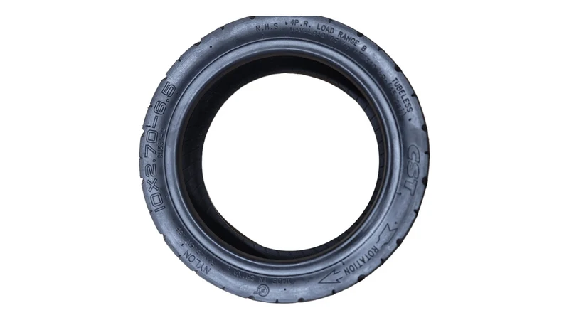 10x2.7 Tubeless Tire With Self Healing Glue For Apollo City/City Pro