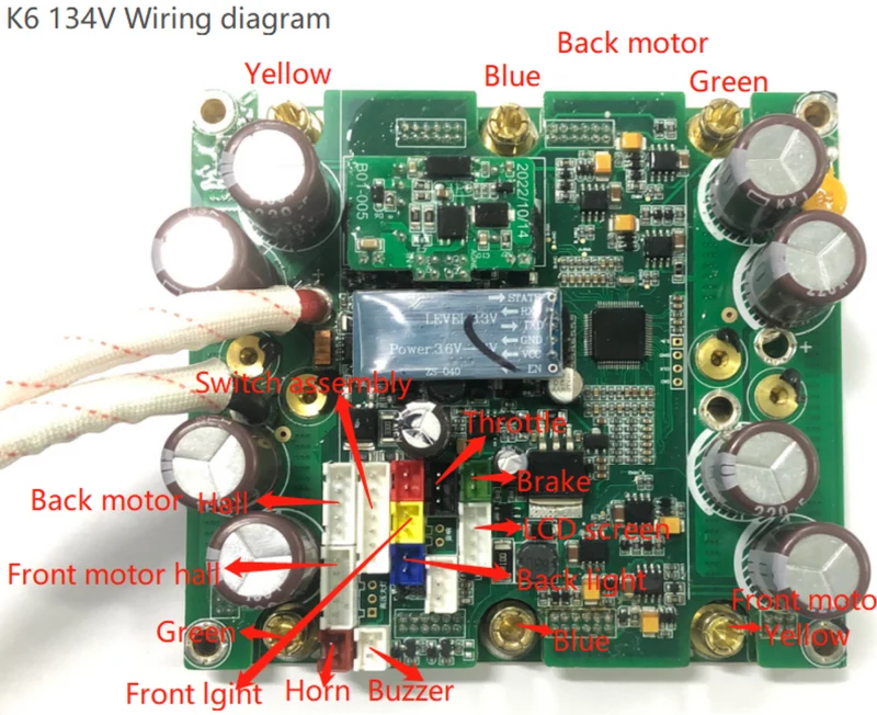 Extreme bull K6 Control Board & Driver Board Assembly