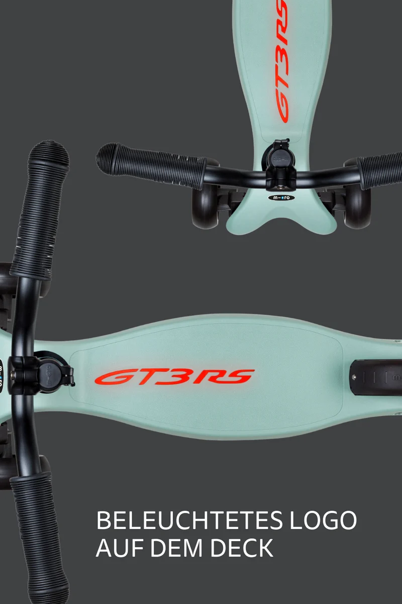Micro Kickboard Deluxe by Porsche Shade Green Metallic