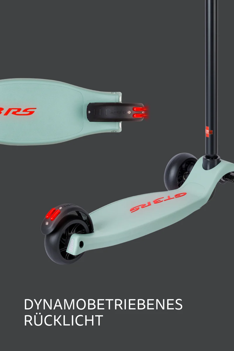 Micro Kickboard Deluxe by Porsche Shade Green Metallic