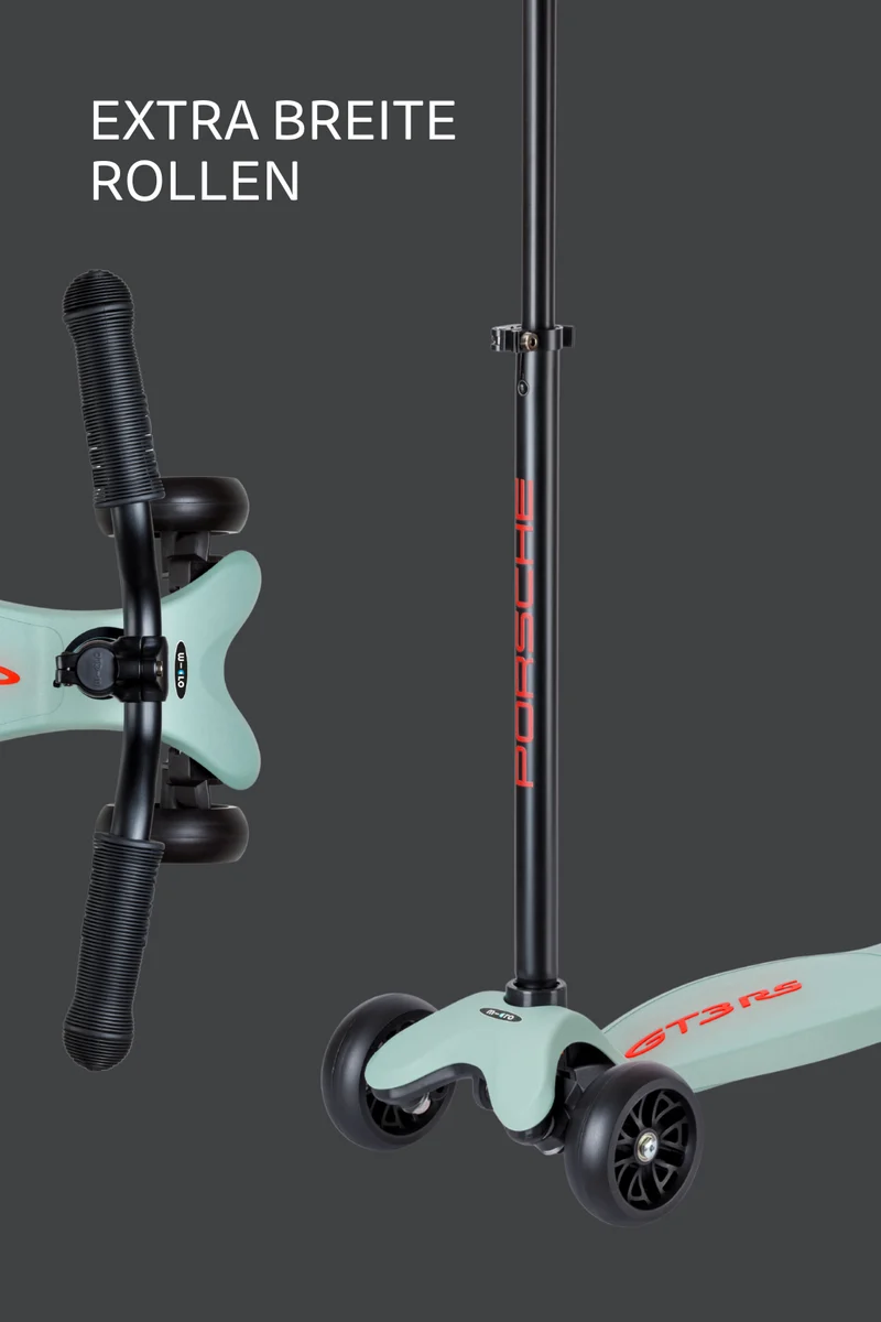 Micro Kickboard Deluxe by Porsche Shade Green Metallic