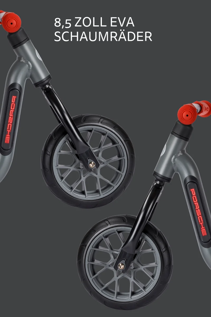 Micro Balance Bike by Porsche Stone Grey Metallic