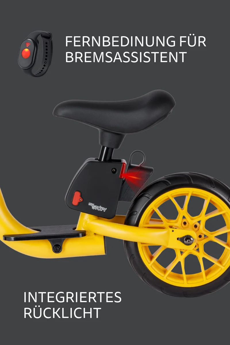 Micro Balance Bike by Porsche Speed Yellow