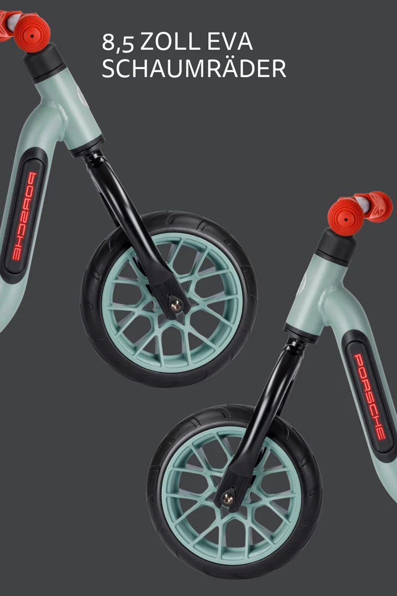 Micro Balance Bike by Porsche Shade Green Metallic