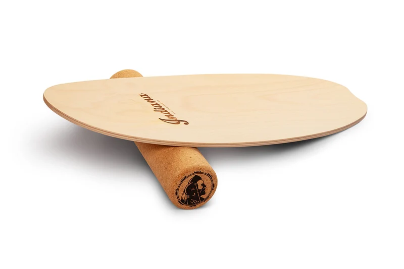 Indiana® Balance Board Buche inkl. Korkrolle