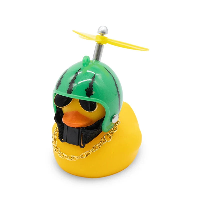 LED E-Scooter Ente mit Helm – Lustiges Gadget mit LED & Propeller