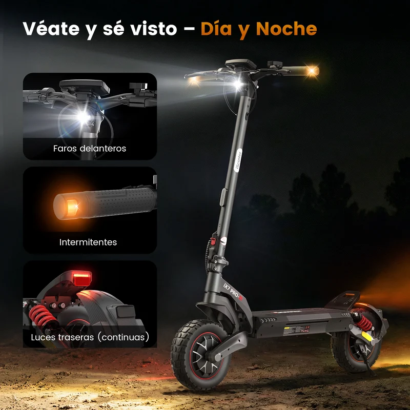 iScooter Patinete Eléctrico iX7Pro Certificado VMP para España