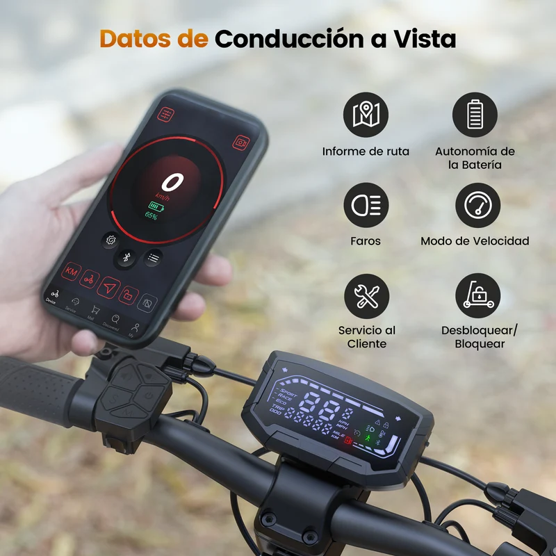 iScooter Patinete Eléctrico iX7Pro Certificado VMP para España
