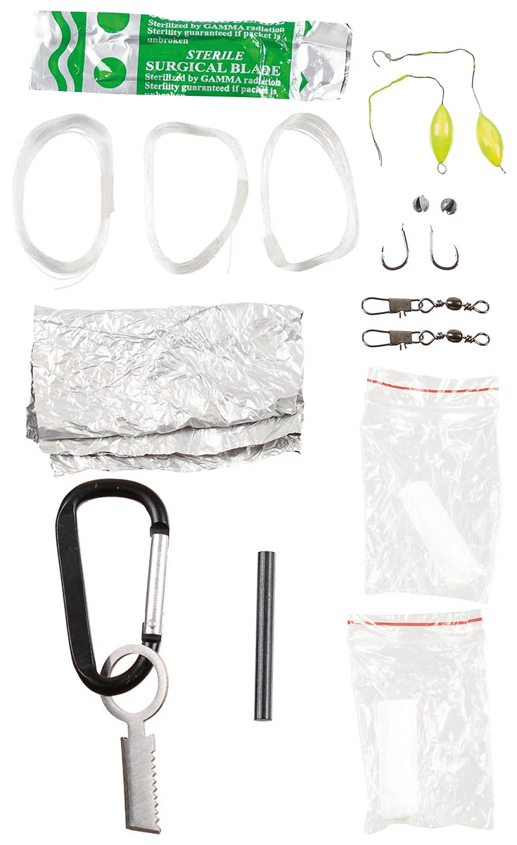 Survival Kit, "Parachute Cord", black