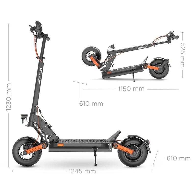 Joyor S5-PRO ABE Electric Scooter - 500W 90KM All Terrain