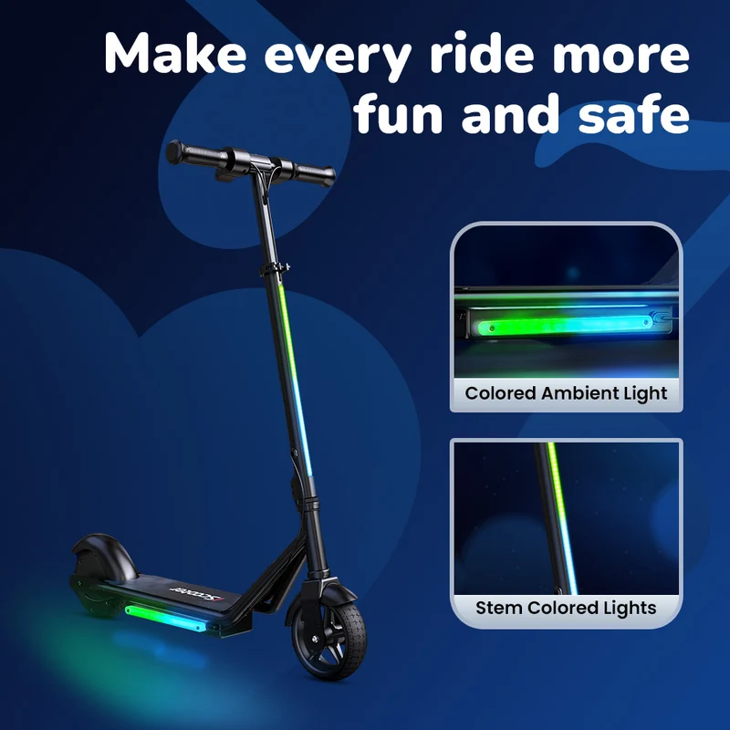iScooter iK3Pro 150W Electric Scooter for Kids with Adjustable Height