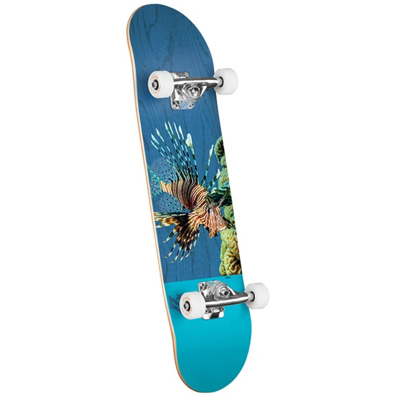 ML Poison Lion Fish 16 Birch Comp. Skateboard Shape 242 8.0