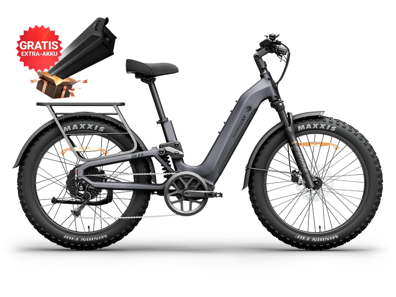 Kombipaket: Himiway D5 2.0 + 20Ah Zusatzakku