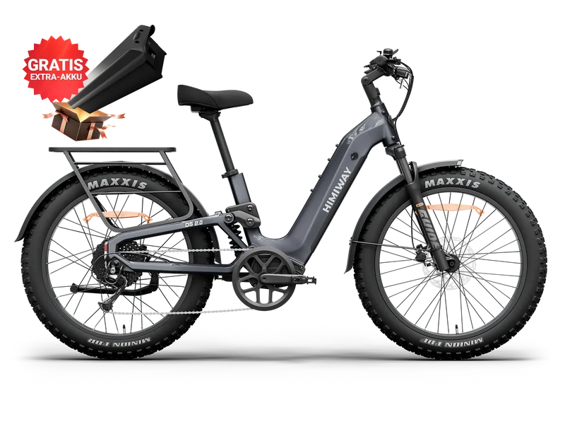 Kombipaket: Himiway D5 2.0 + 20Ah Zusatzakku