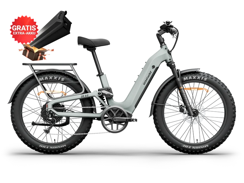 Kombipaket: Himiway D5 2.0 + 20Ah Zusatzakku
