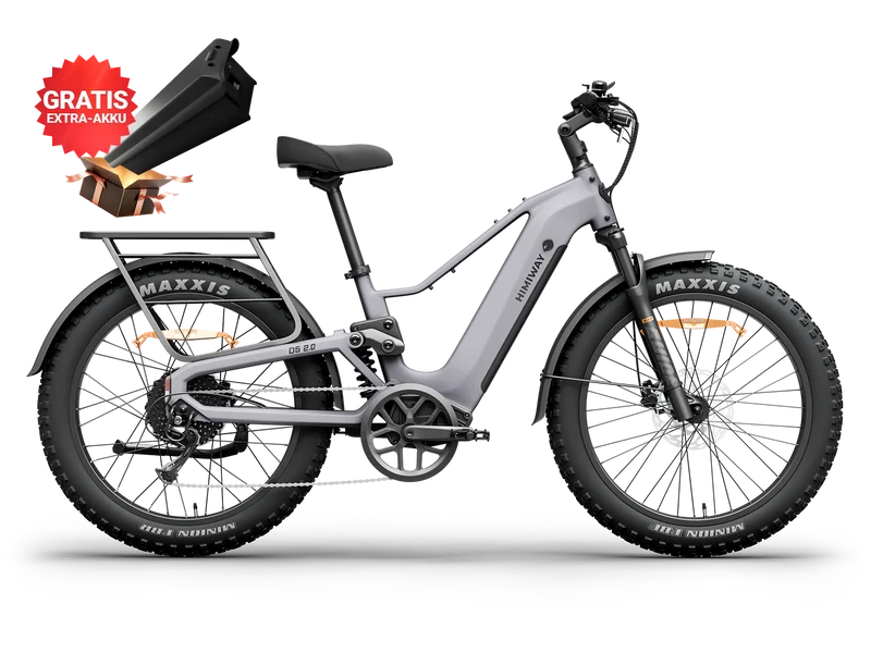 Kombipaket: Himiway D5 2.0 + 20Ah Zusatzakku