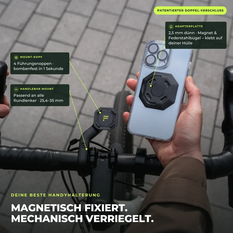 FESCHD Handyhalterung - Handlebar Bundle Universal