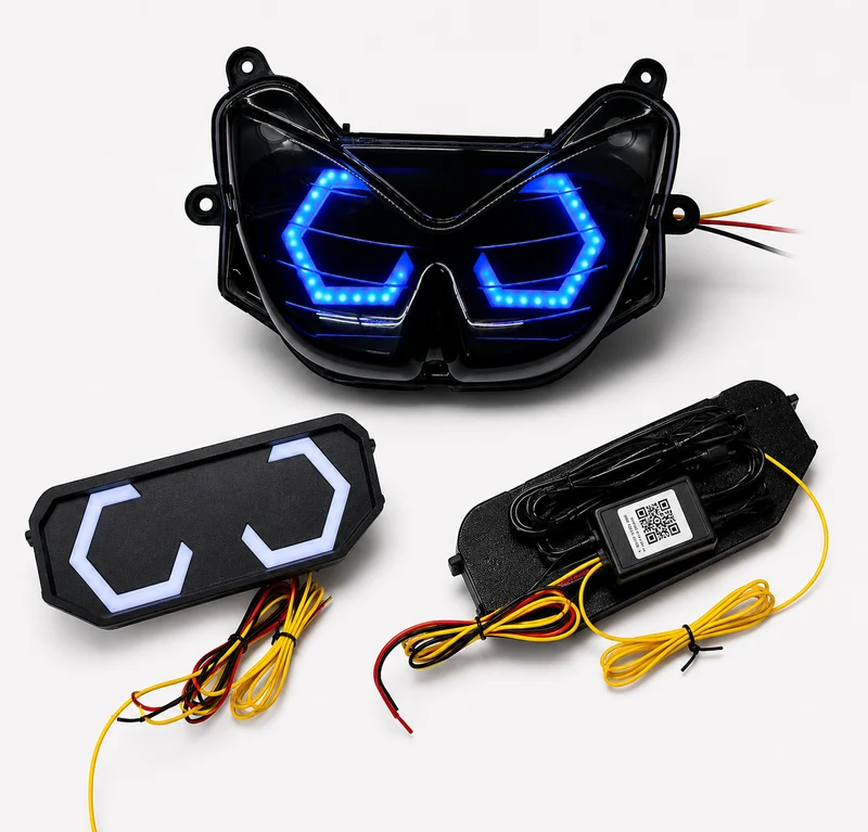 RGB LED Multifunktions-Scheinwerfereinsatz passend für Yamaha Aerox