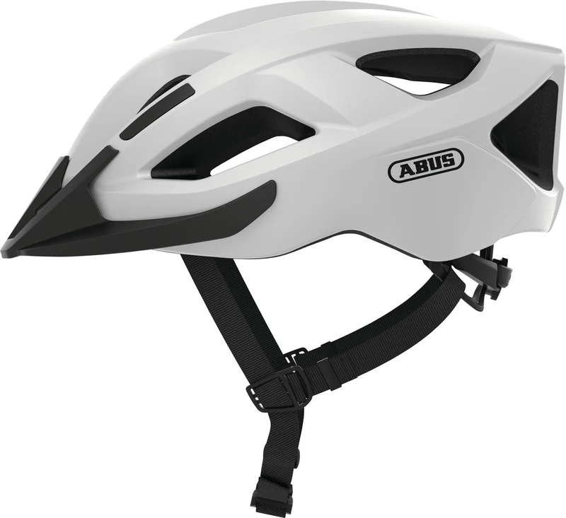 ABUS Fahrradhelm City - Aduro 2.1 polar white - Größe S