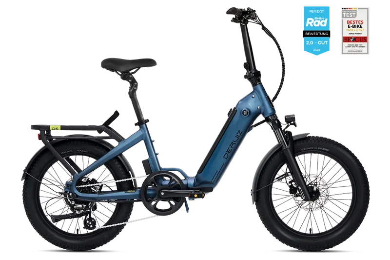 Deruiz Peridot 2026 E-Bike - Kompaktes E-Faltrad