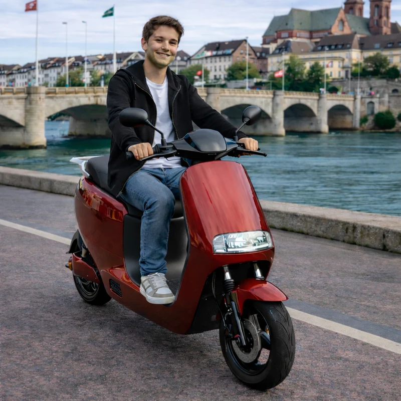 E-Roller City Go RS x3 – Elektroroller mit Multimedia Display
