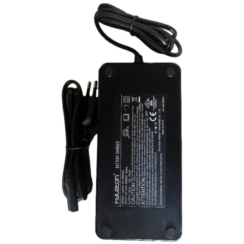 58.8V 3A Charger with Power Cable (4-Pin Aviation Connector) for iScooter GT4 Dual/DX5 Pro/Y18 Pro/H7 Pro/DX6 Pro Electric Scooter