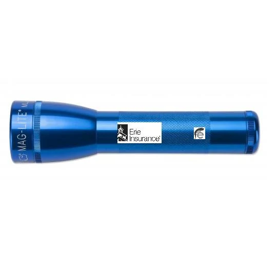 ML25LT LED 2-Cell C Flashlight - Blue - Custom Engraving