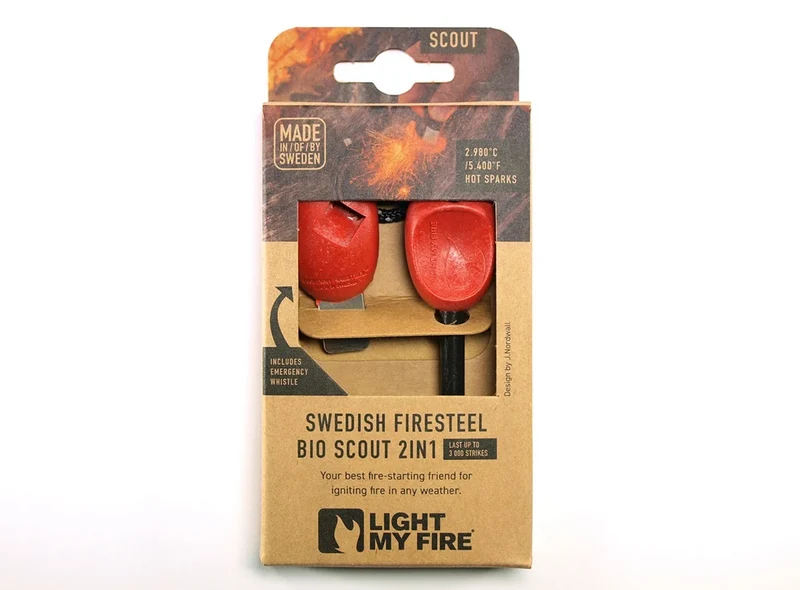 LMF Firesteel Scout Rocky red