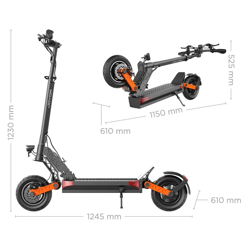 Joyor S-PRO DGT Electric Scooter - 1600W+ Max Power 90km Range