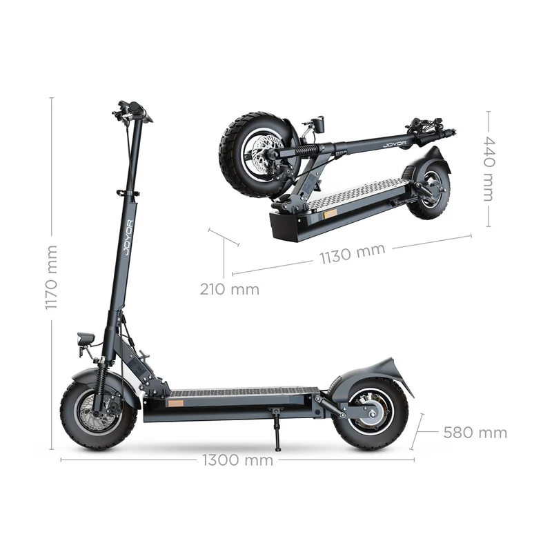 Joyor Y8-S ABE Electric Scooter - 500W power 100KM range