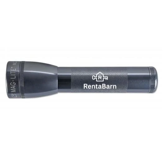 ML25LT LED 2-Cell C Flashlight - Gray - Custom Engraving