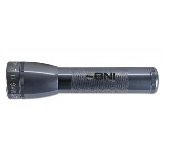 ML25LT LED 2-Cell C Flashlight - Gray - Custom Engraving
