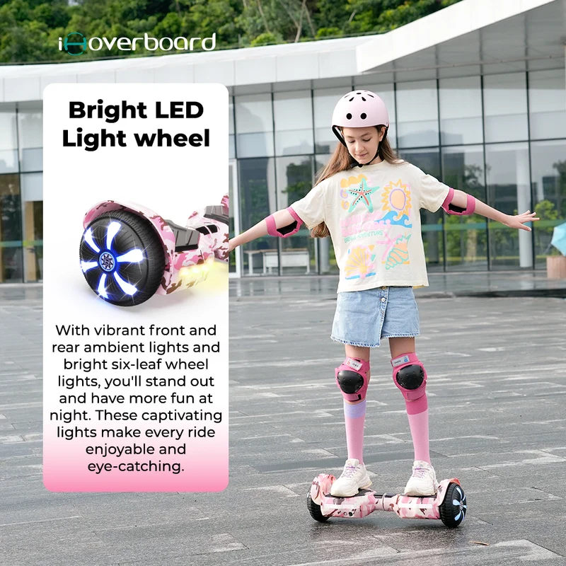 H2 Self Balancing Hoverboard with Bluetooth & LED 6.5"