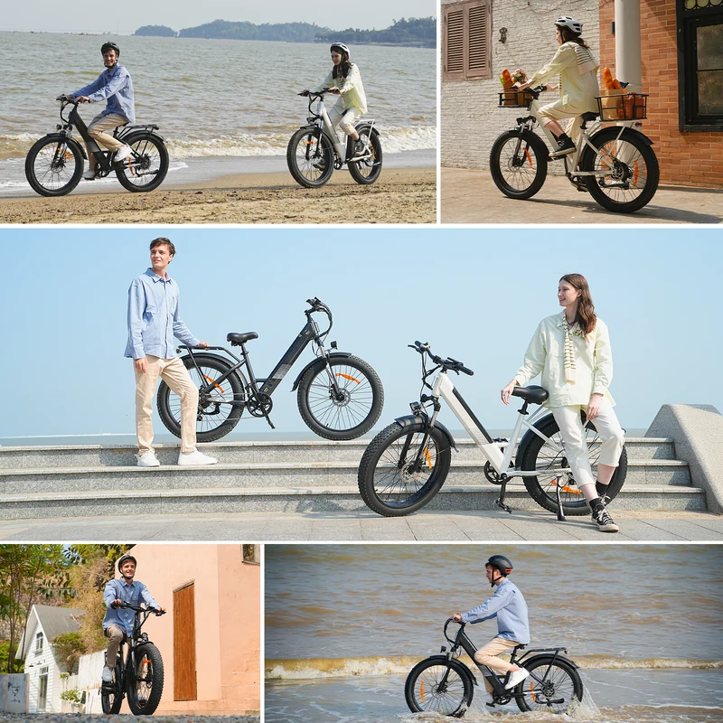 M60 Fat Tire Trekking E-Bike