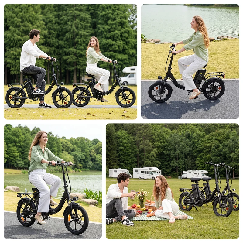 U4 Low Step Through Foldable Electric Bike