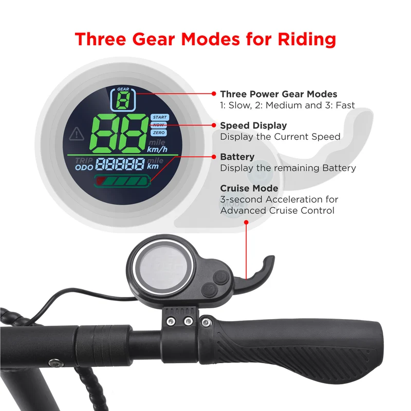 Joyor Y10 Electric Scooter - 800W maximum power 100km range