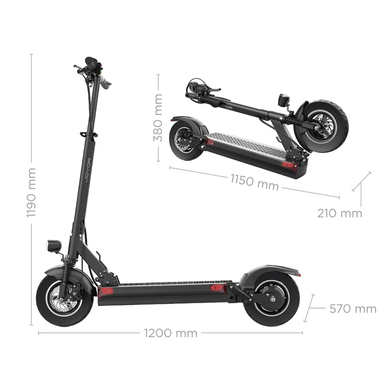 Joyor Y10 Electric Scooter - 800W maximum power 100km range